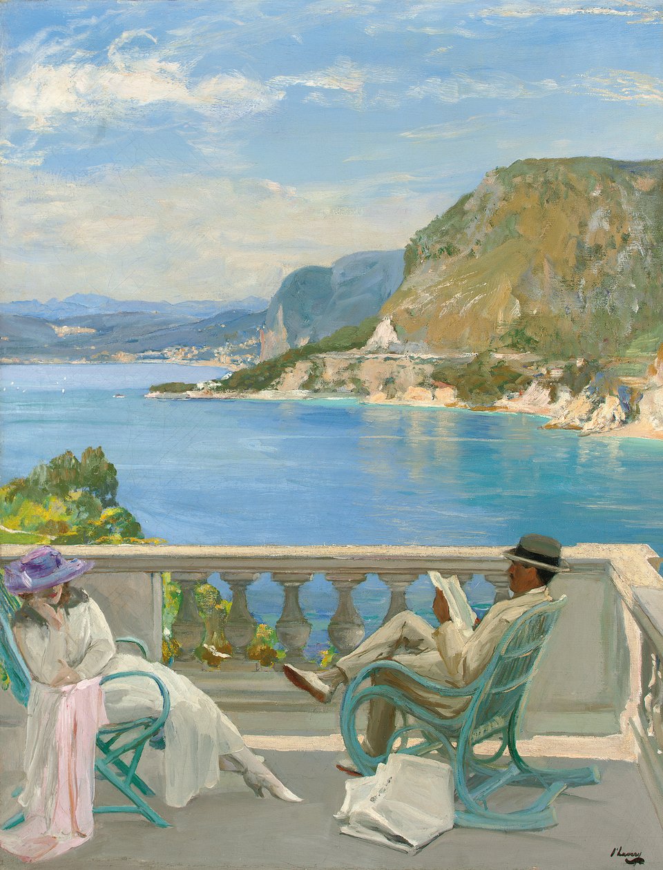 Líbánky od John Lavery
