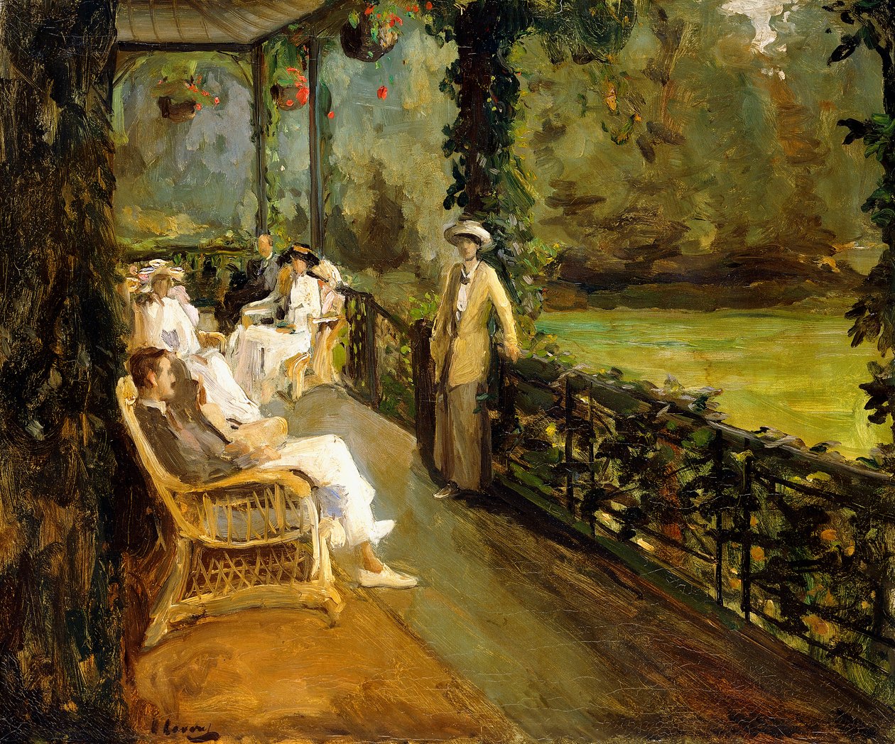 Veranda od John Lavery