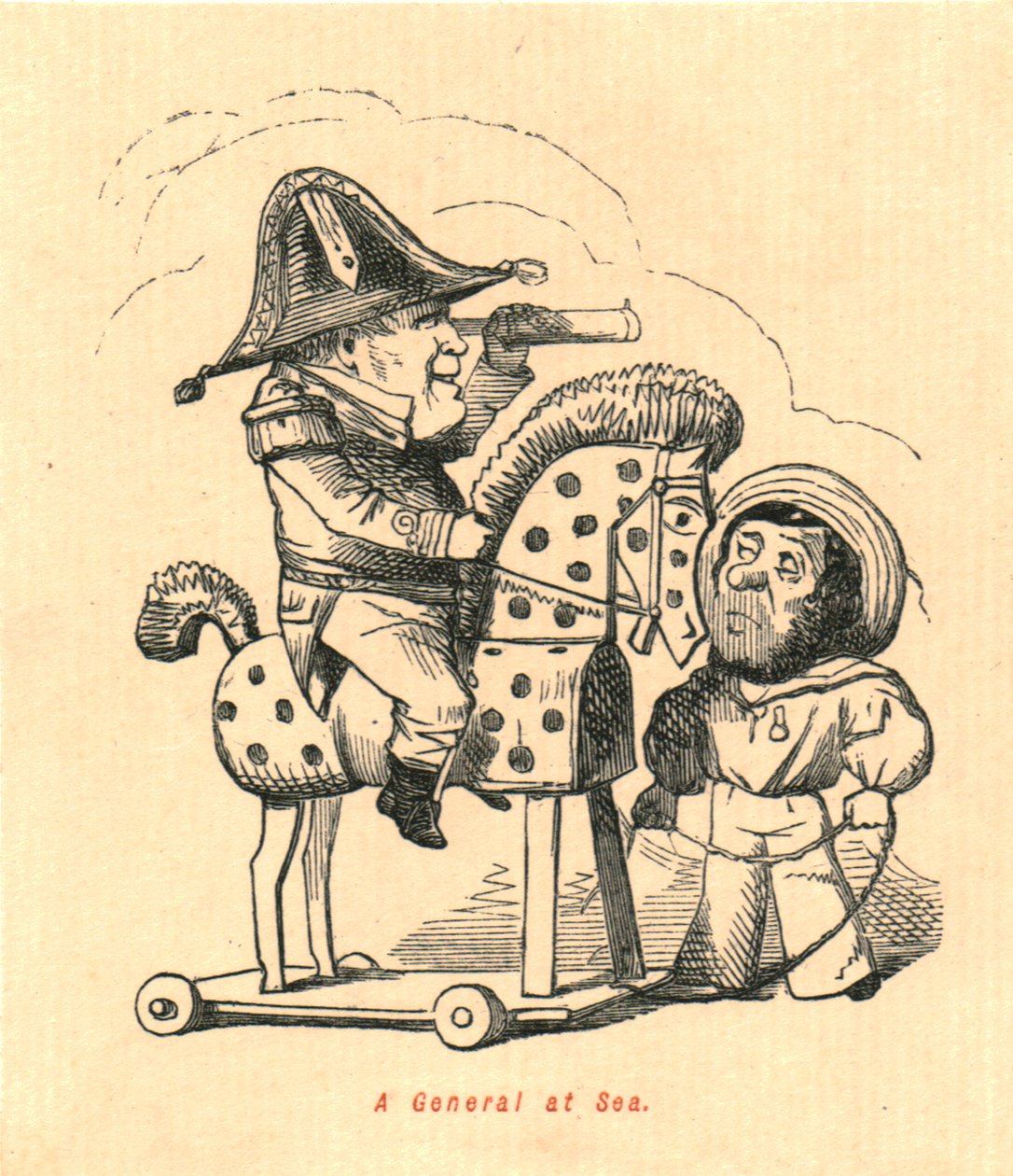 Generál na moři, 1897. od John Leech