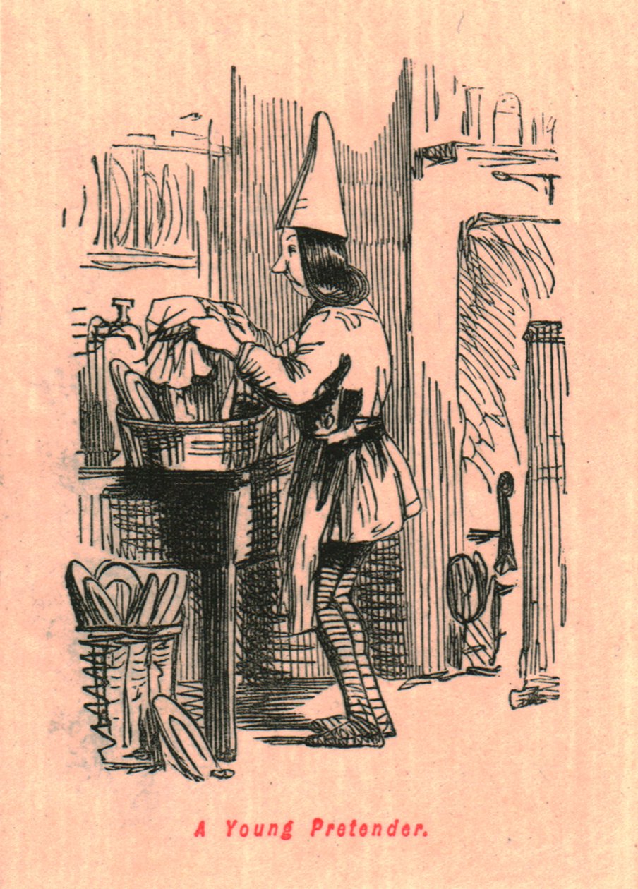 A Young Pretender, 1897. od John Leech