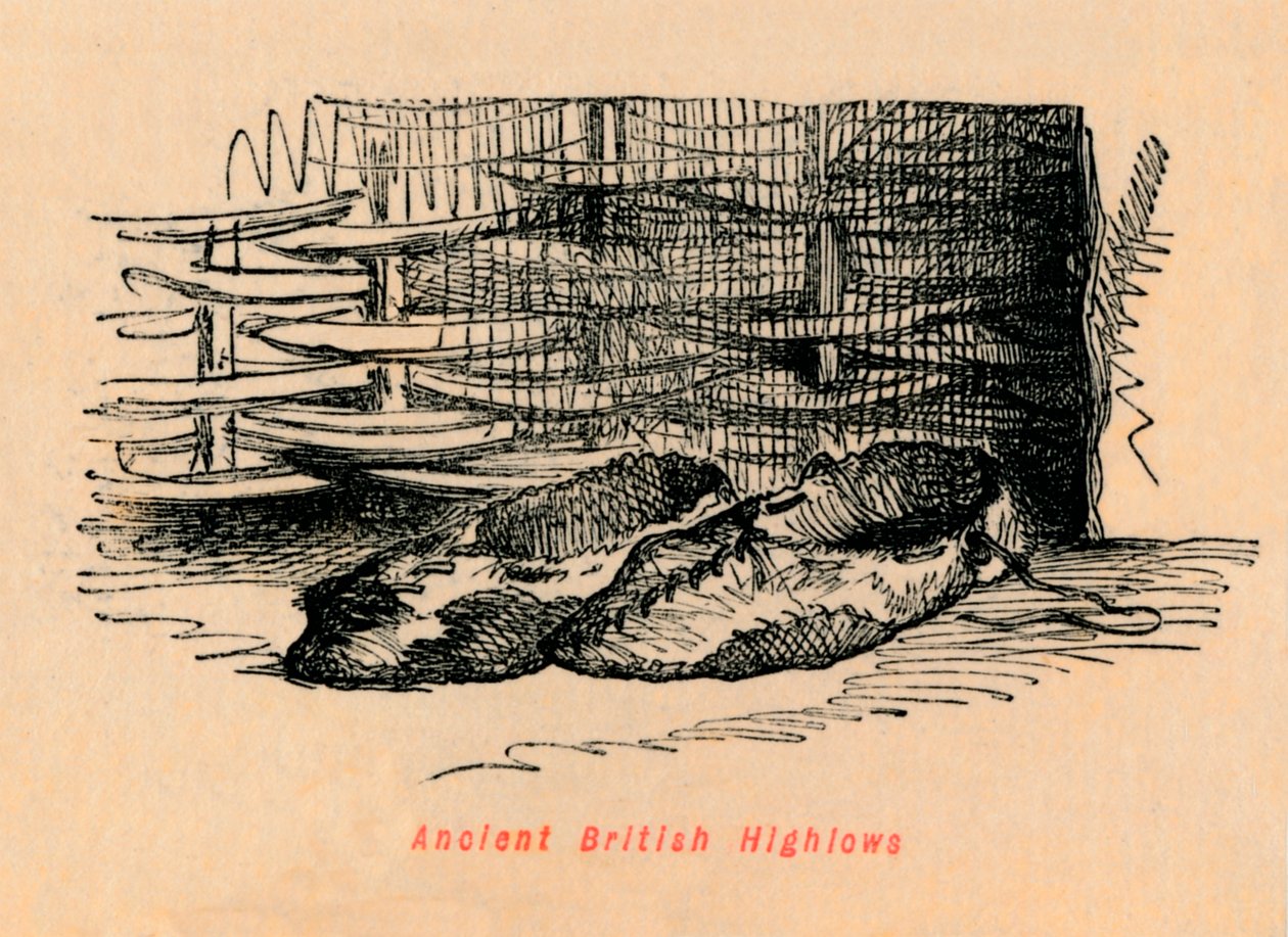 Starověké britské Highlows, c1860, c1860. od John Leech