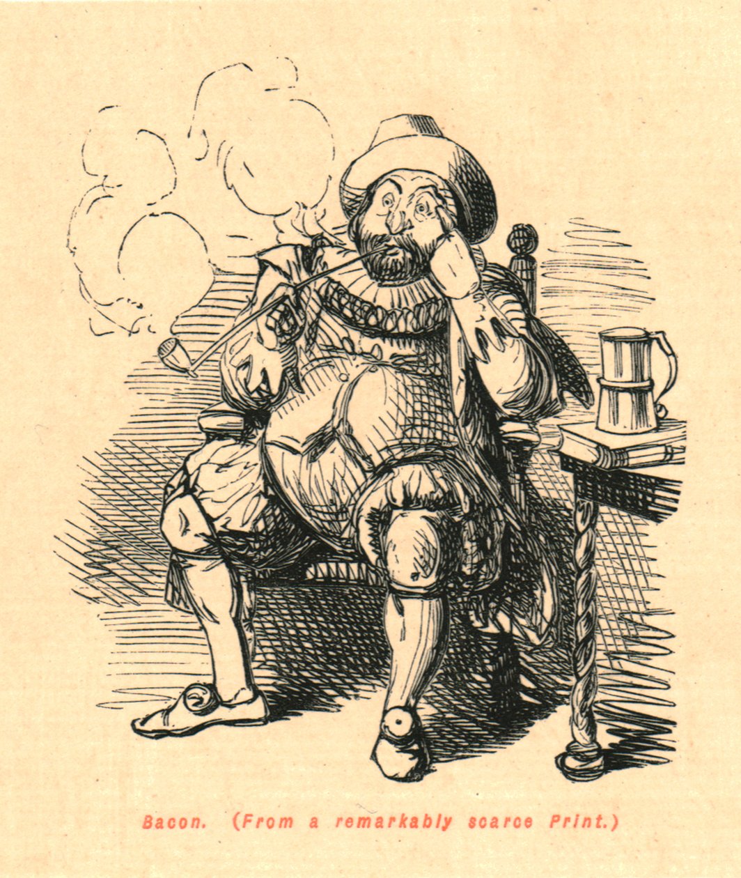 Slanina. Z pozoruhodně vzácného tisku., 1897. od John Leech
