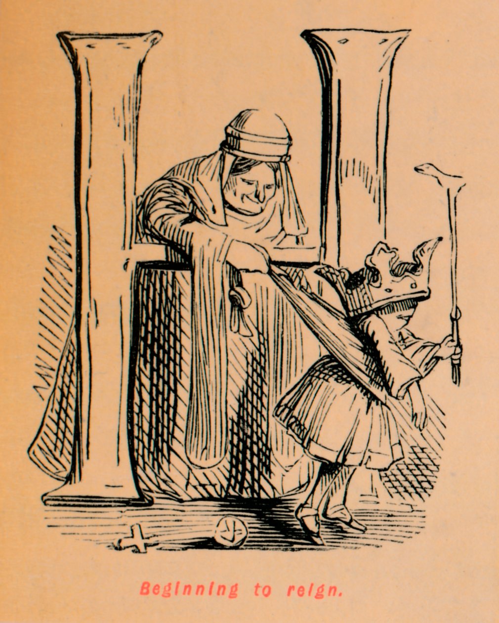Začátek vlády, c1860, c1860 od John Leech