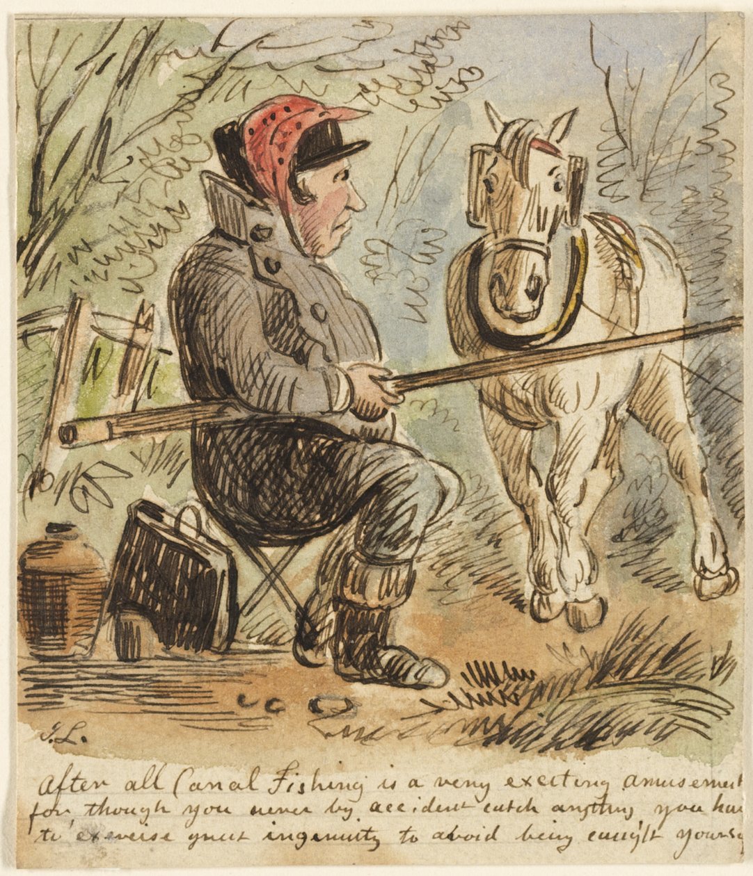 Kanálový rybolov od John Leech