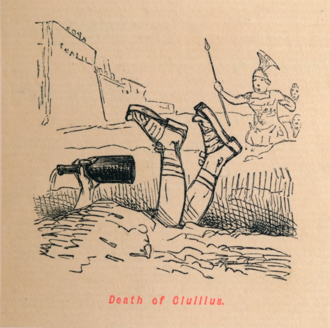 Smrt Civilia, 1852 od John Leech