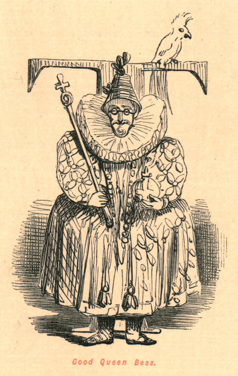 Dobrá královna Bess, 1897. od John Leech