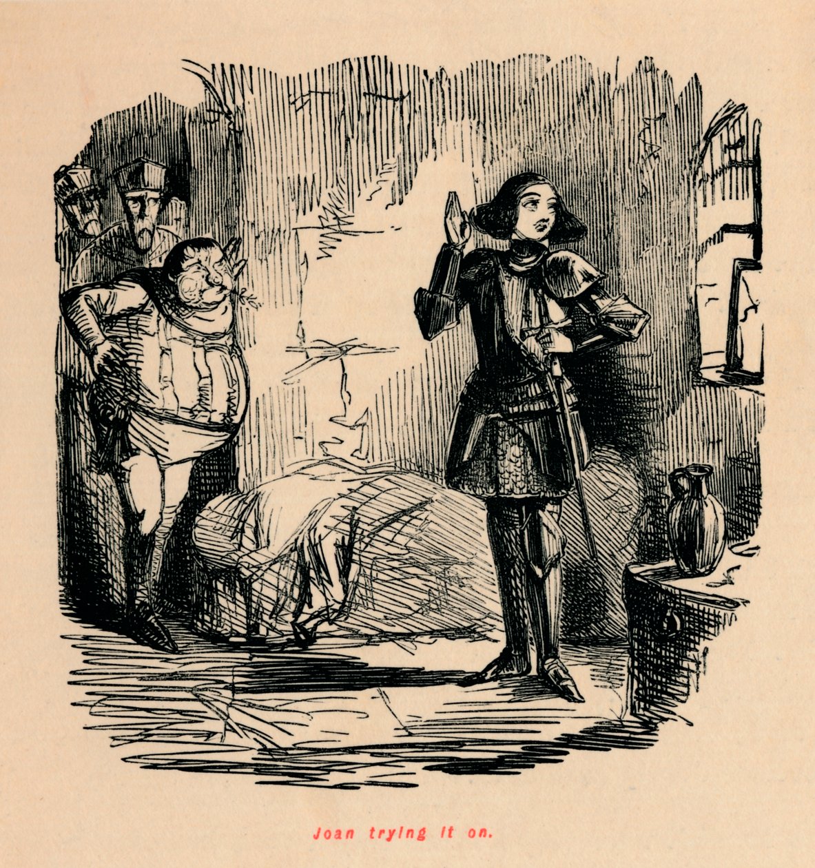 Joan to zkouší, od John Leech