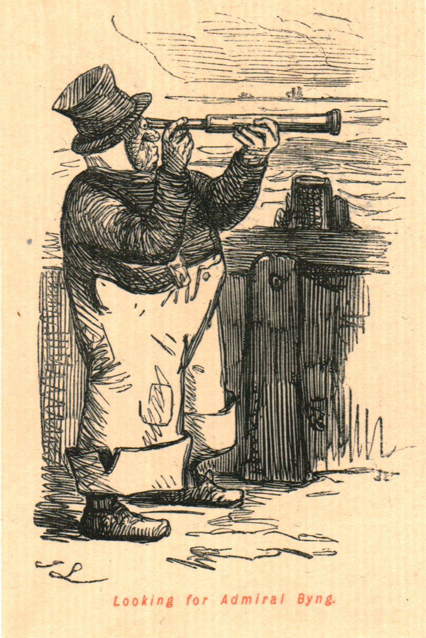 Hledá se admirál Byng, 1897. od John Leech