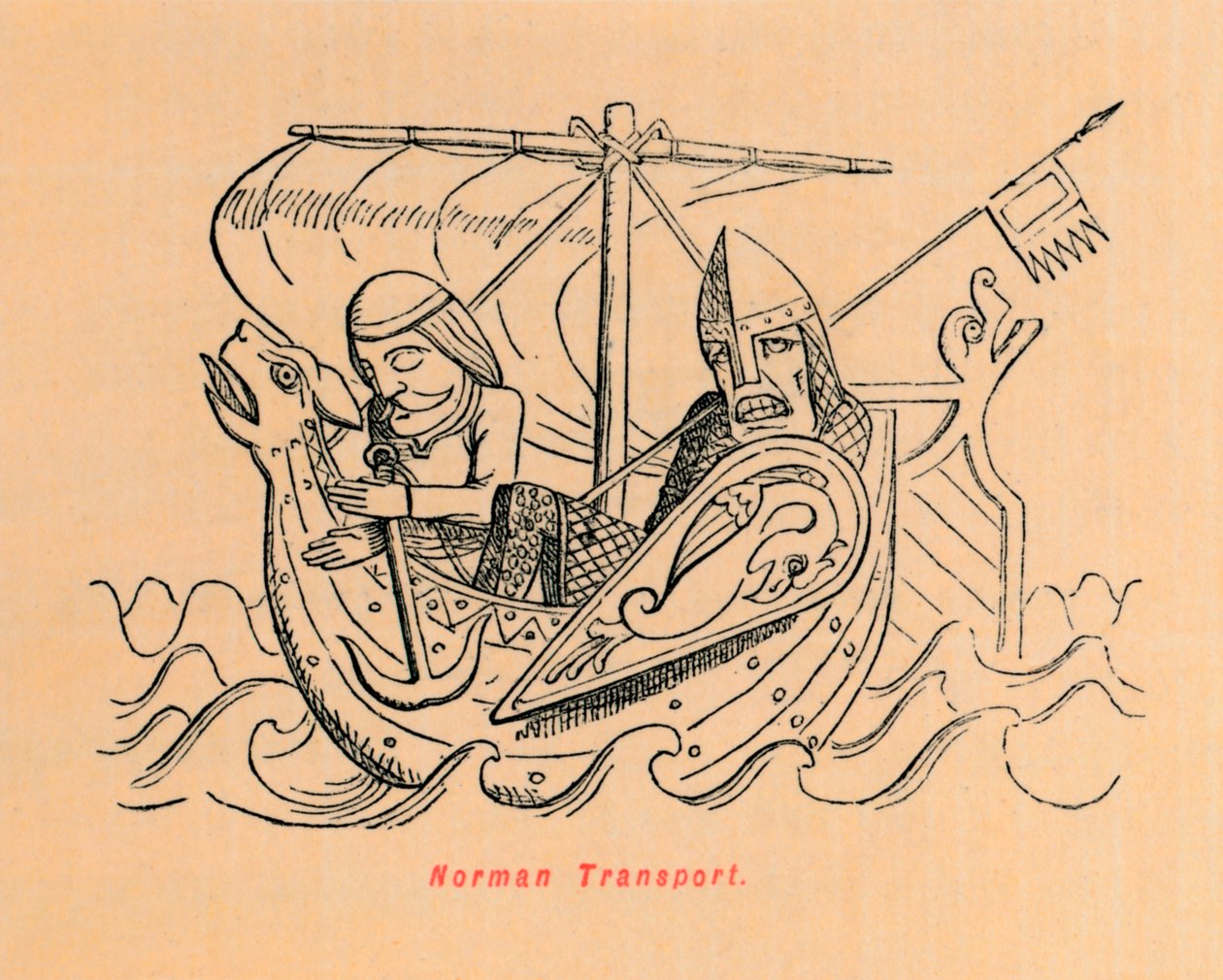 Norman Transport, c1860, c1860 od John Leech