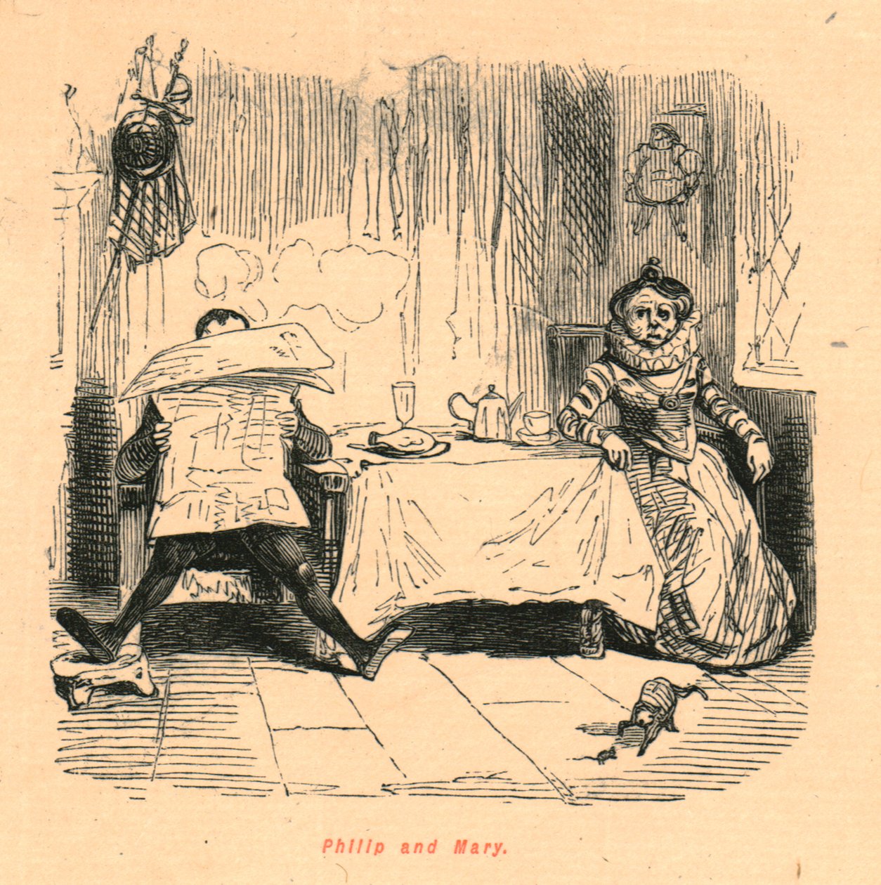 Filip a Marie, 1897. od John Leech