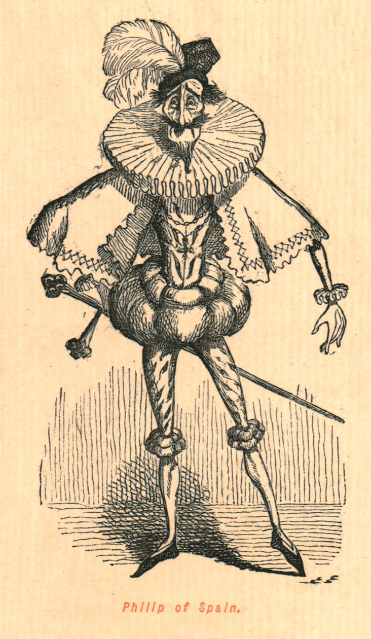Filip Španělský, 1897. od John Leech