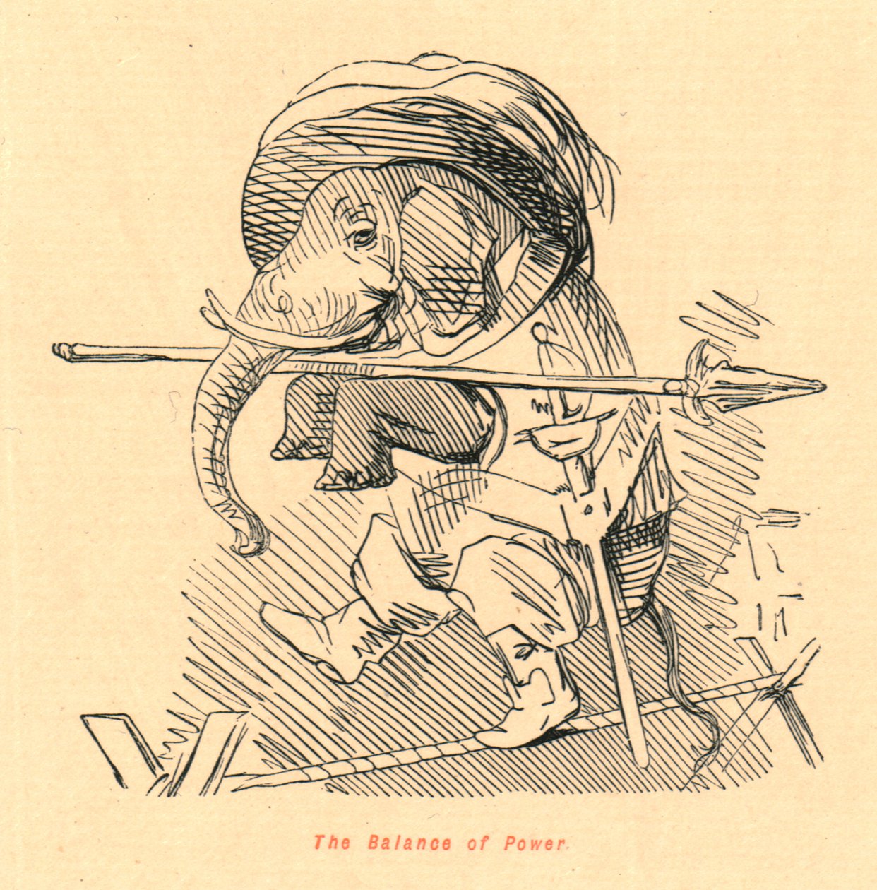 Rovnováha sil, 1897. od John Leech
