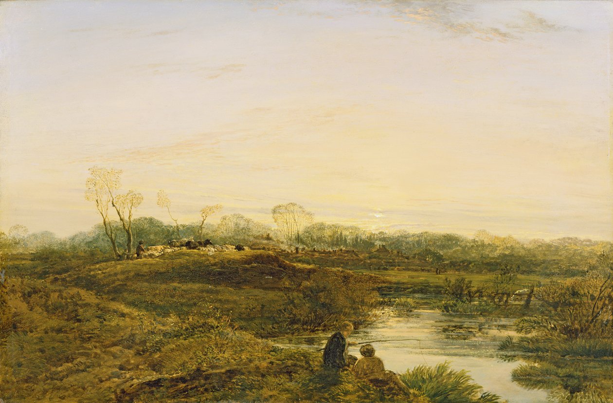 Večer, Bayswatere od John Linnell