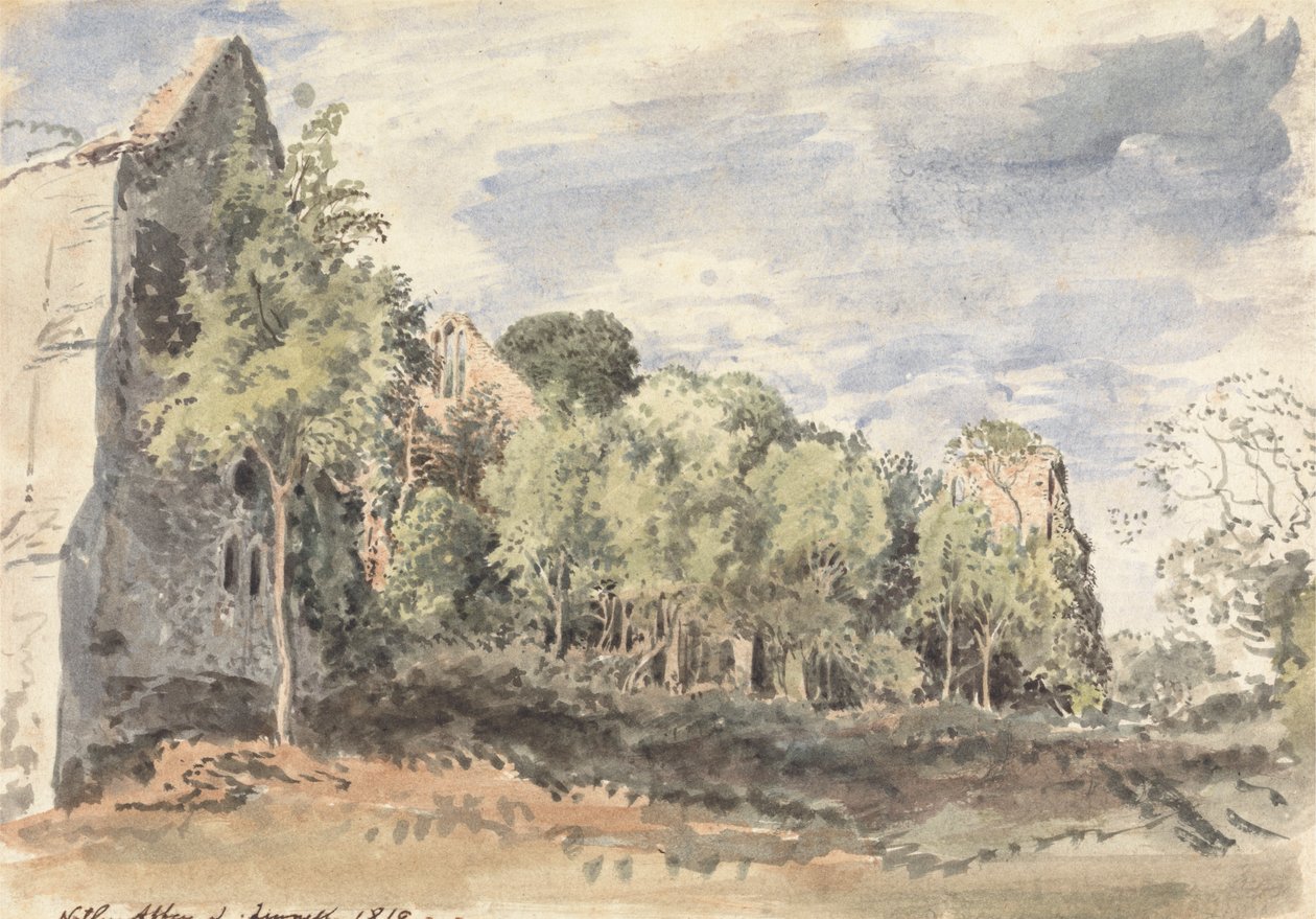 Netley Abbey od John Linnell