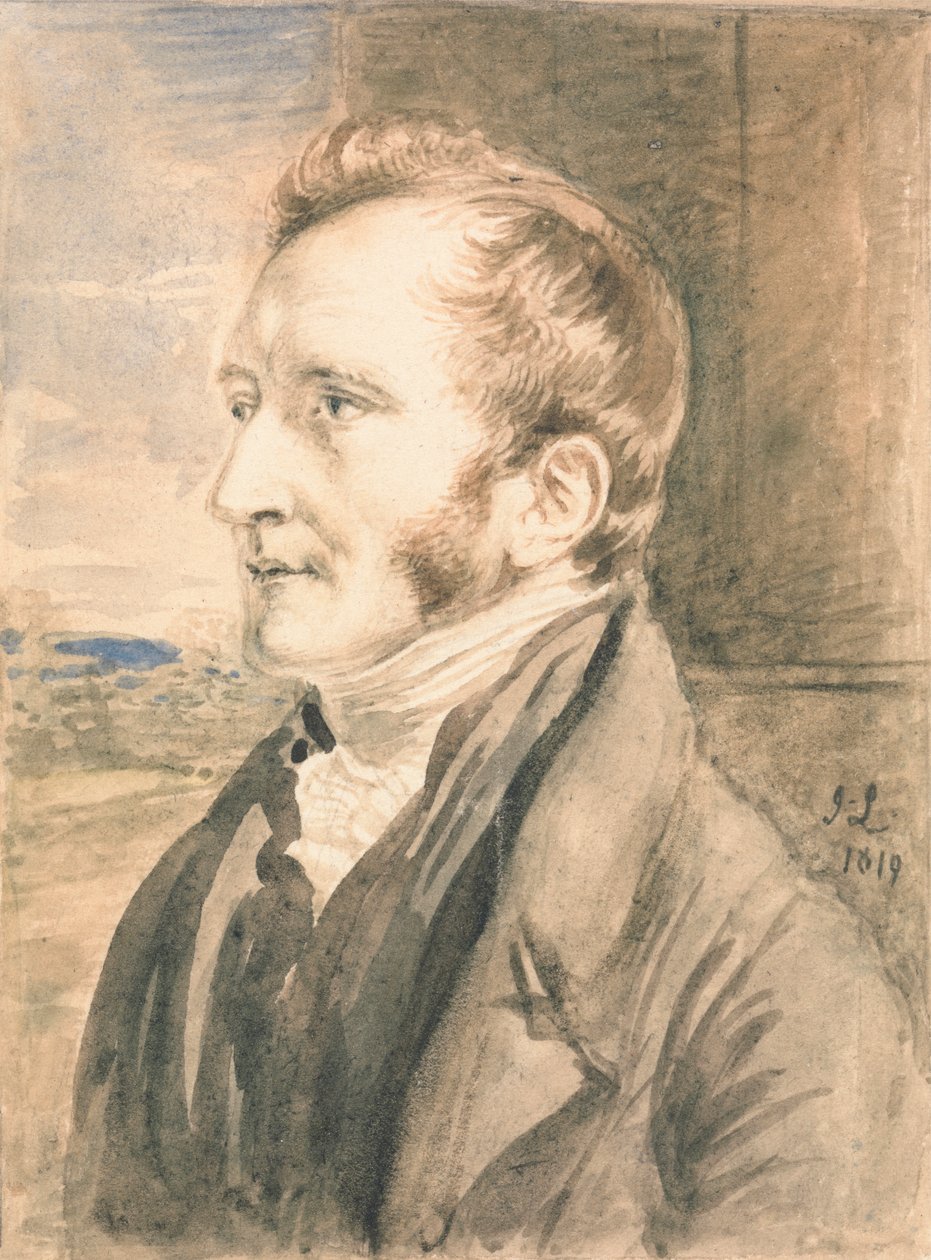 Portrét muže od John Linnell
