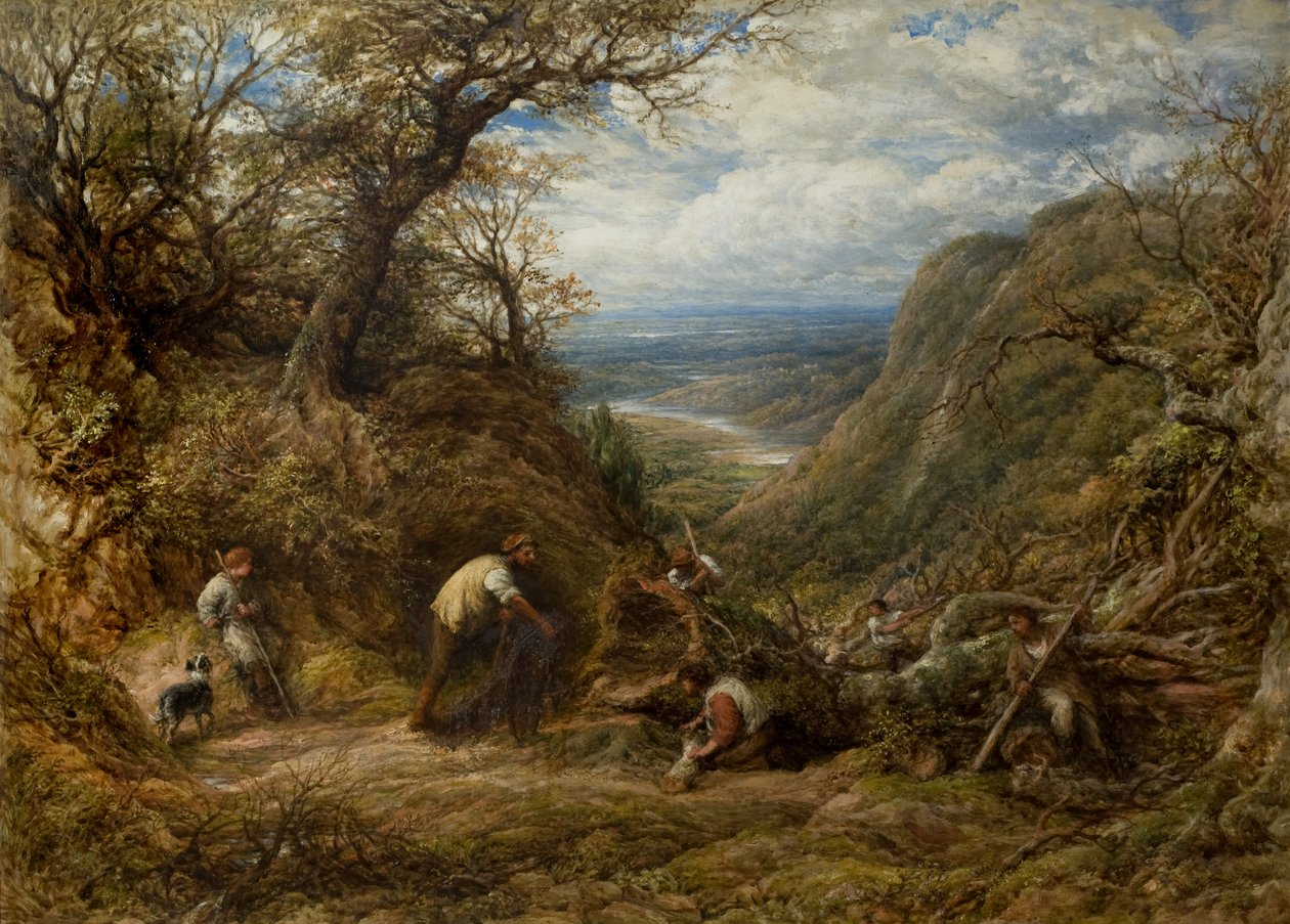 Dutý strom od John Linnell