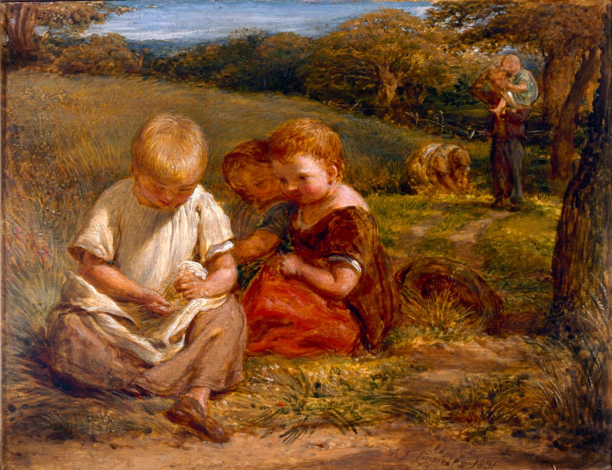 Sběrači divokých květin, 1831. od John Linnell