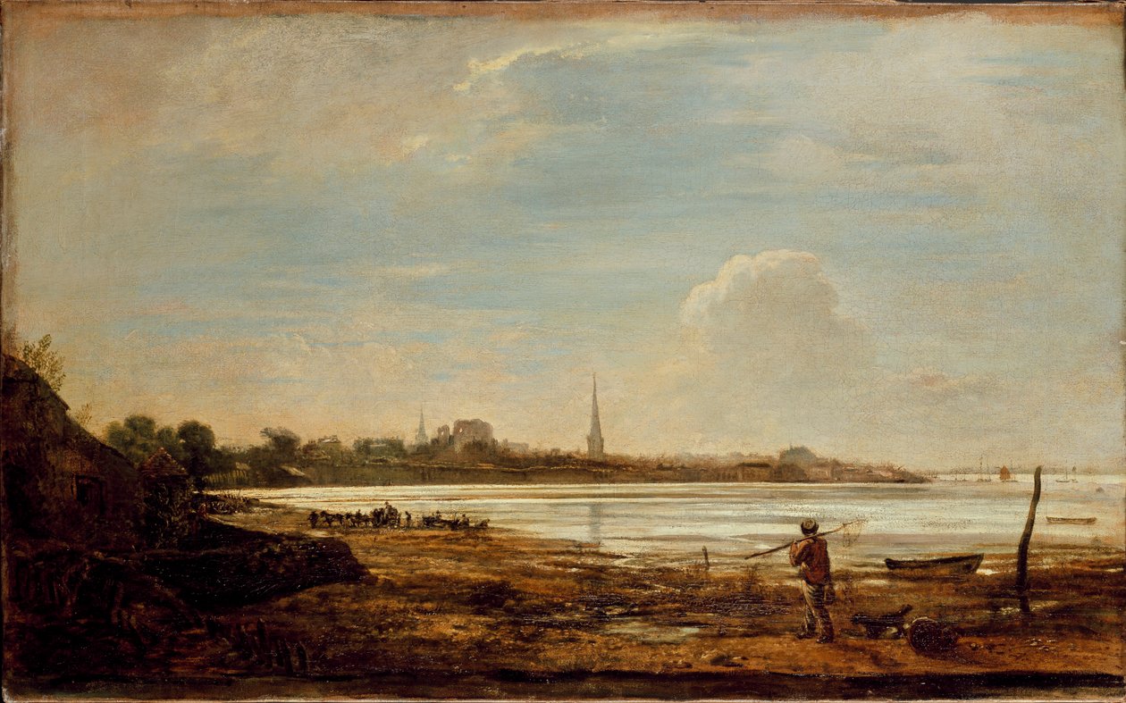 Pohled na Southampton, 1819 od John Linnell