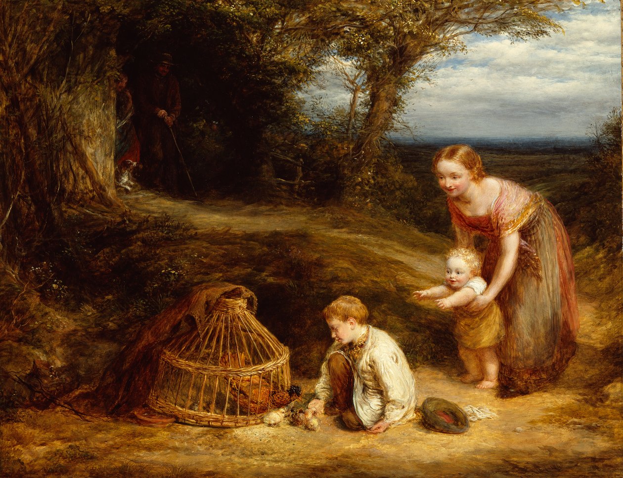 Mladý Brood od John Linnell