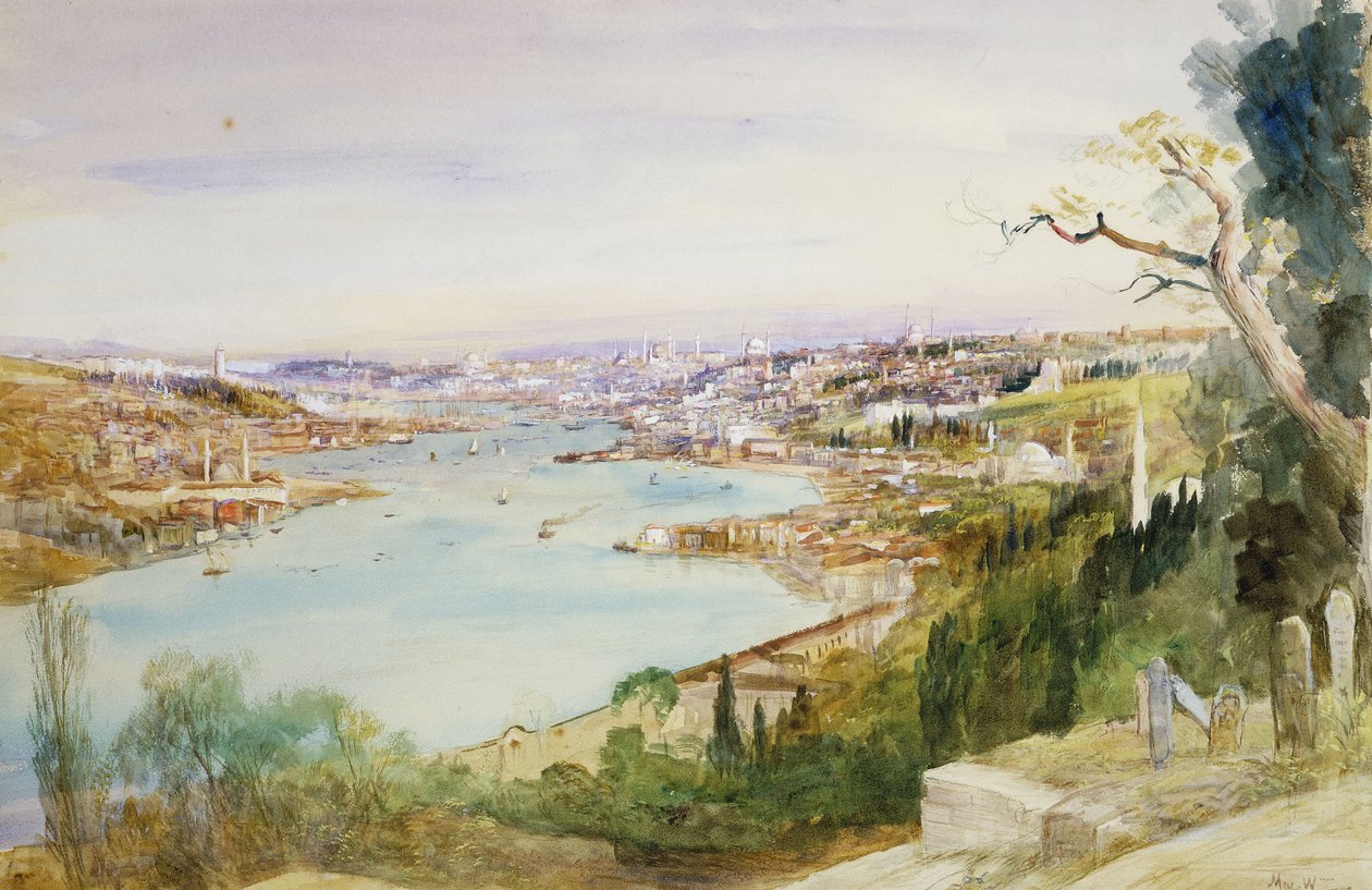Konstantinopol, od John MacWhirter