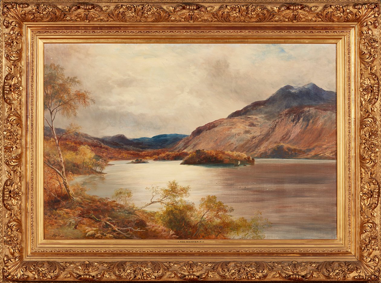 Loch Katrine (olej na plátně) od John MacWhirter