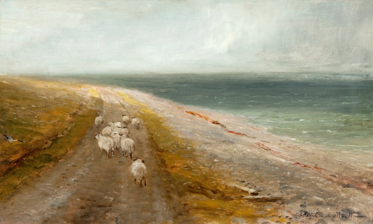 Toulavá ovce od John MacWhirter