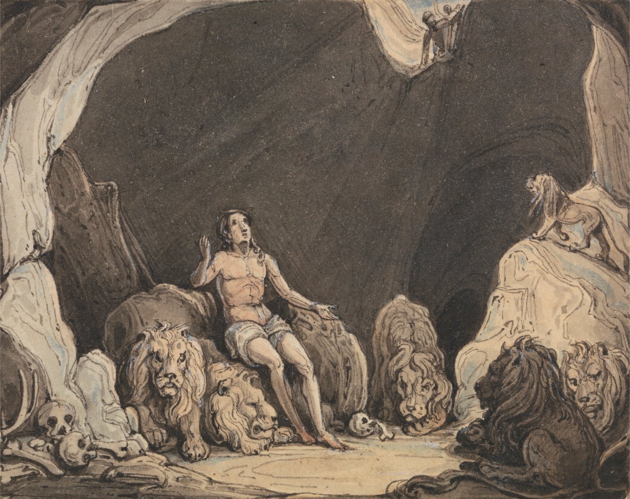 Daniel v Doupěti lvů od John Martin