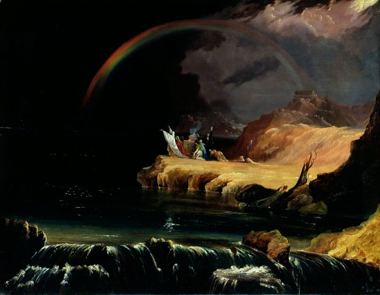 Covenant, kolem roku 1843 (olej na plátně) od John Martin