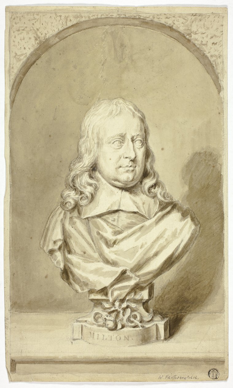 Busta Miltona od John Michael Rysbrack