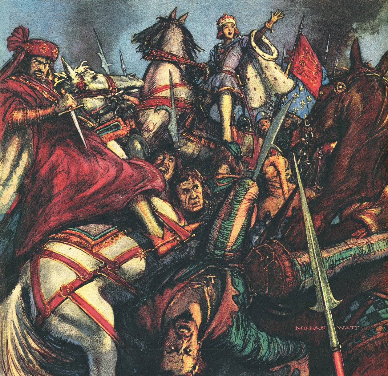 Selské povstání od John Millar Watt