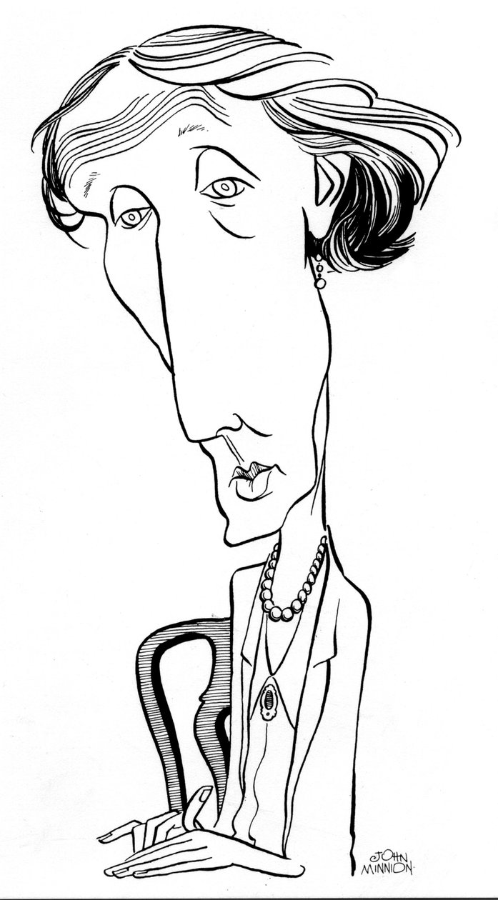 Virginia Woolfová od John Minnion