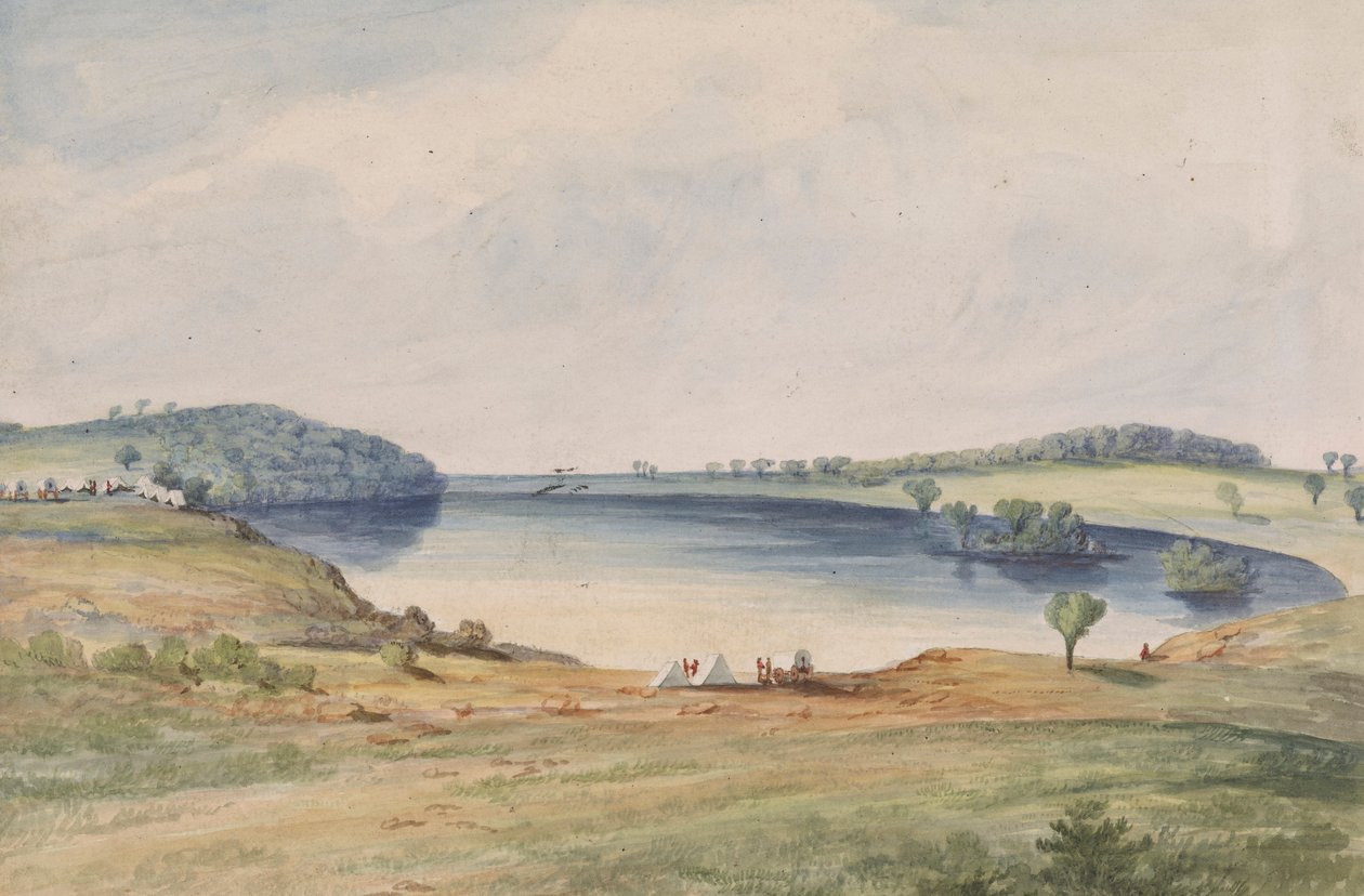 Pike Lake M.T. od John Mix Stanley