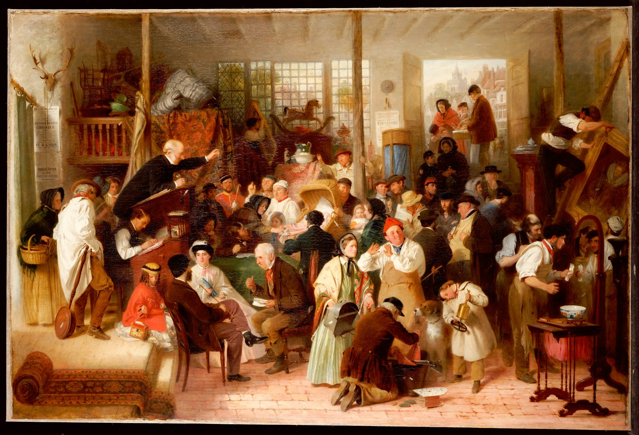 Aukce, 1863 od John Morgan
