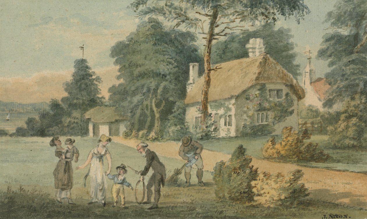 Binstead Parsonage, Isle of Wight od John Nixon