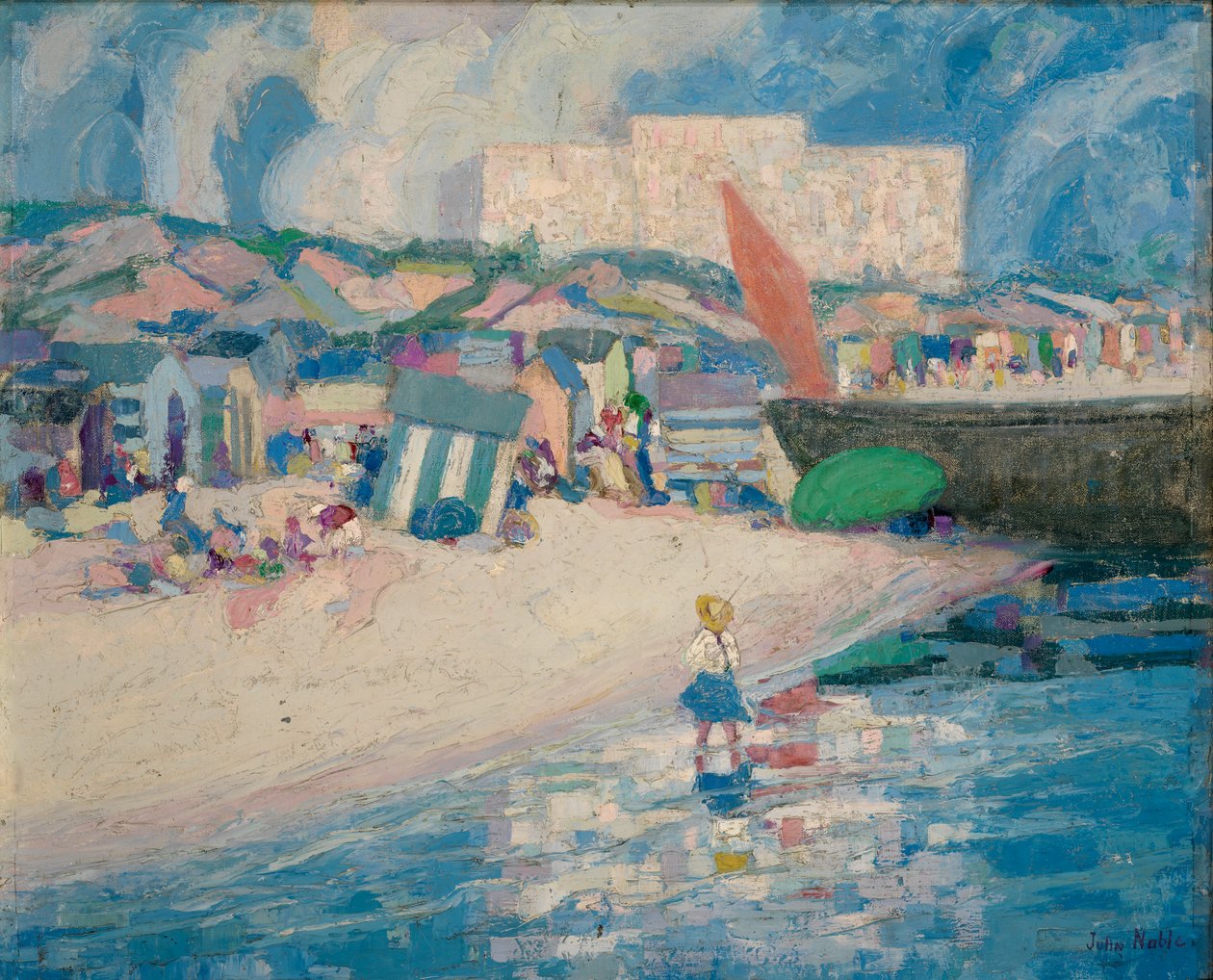 Low Tide recto z 1929.6.79B, ca. 1925-1929. od John Noble