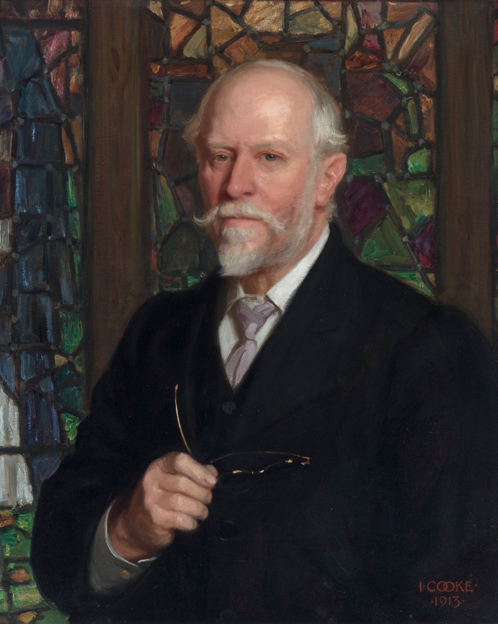 Portrét Christophera W. Whalla od John Percy Cooke