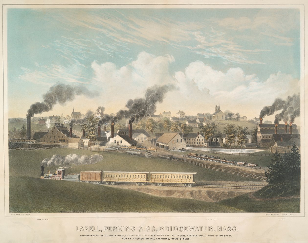 Lazell, Perkins & Co. Bridgewater, Mass. od John Perry Newell