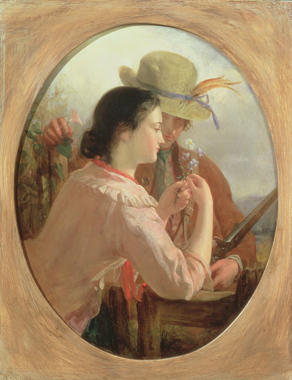A Lovers Posy, 1846 od John Phillip