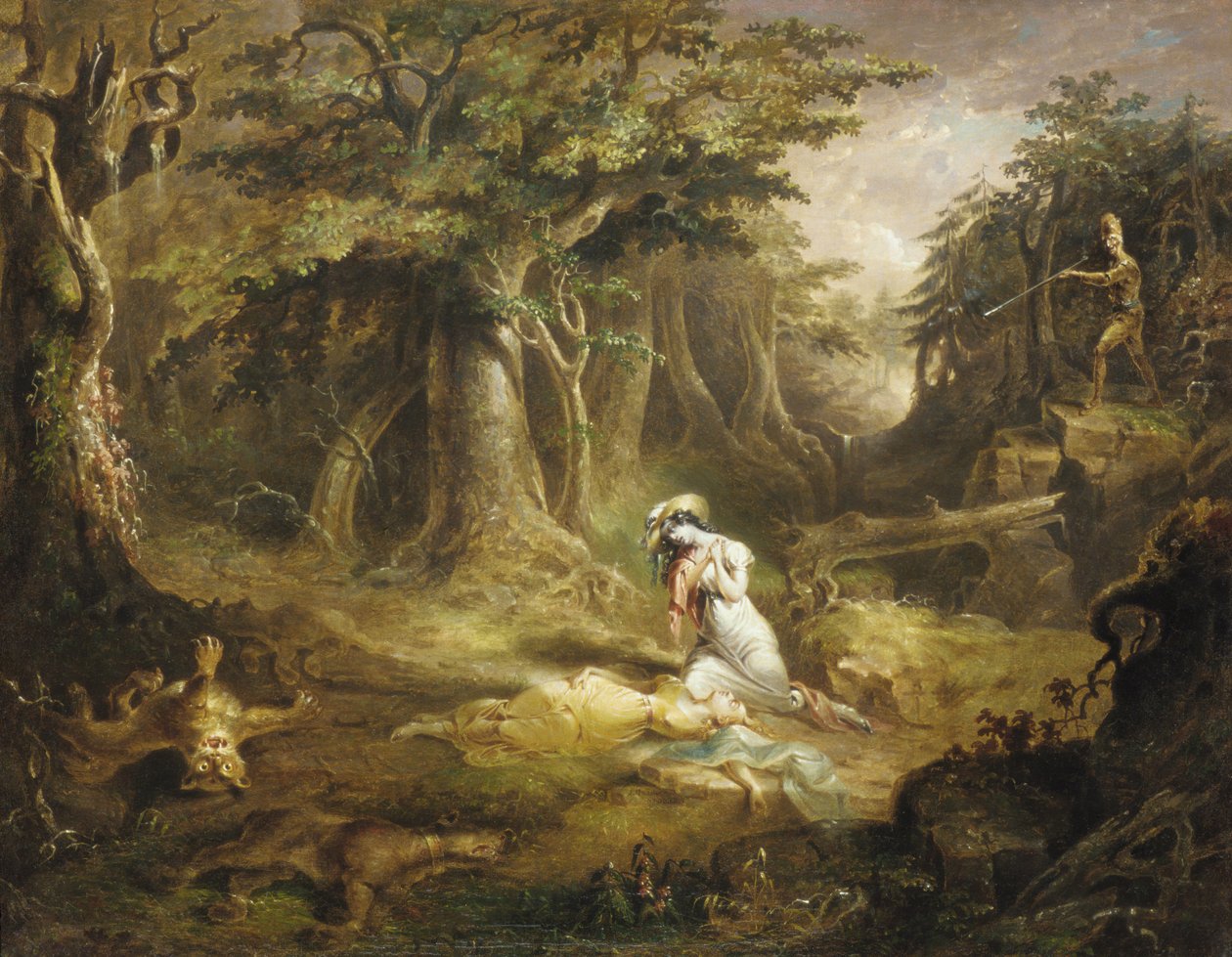 Záchrana kožených punčoch, 1832. od John Quidor