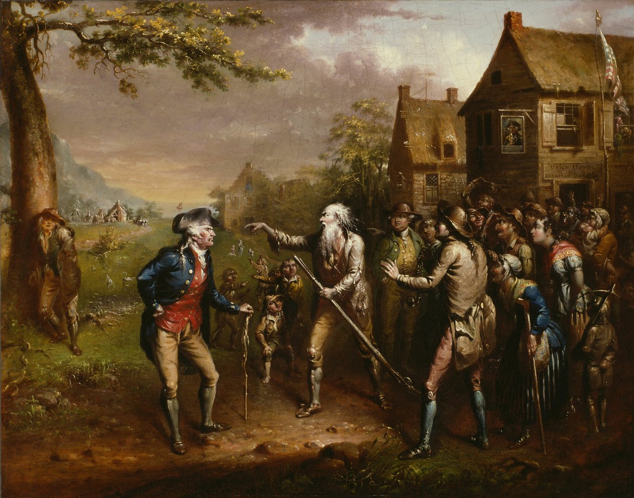 Rip Van Winkle, 1829. od John Quidor