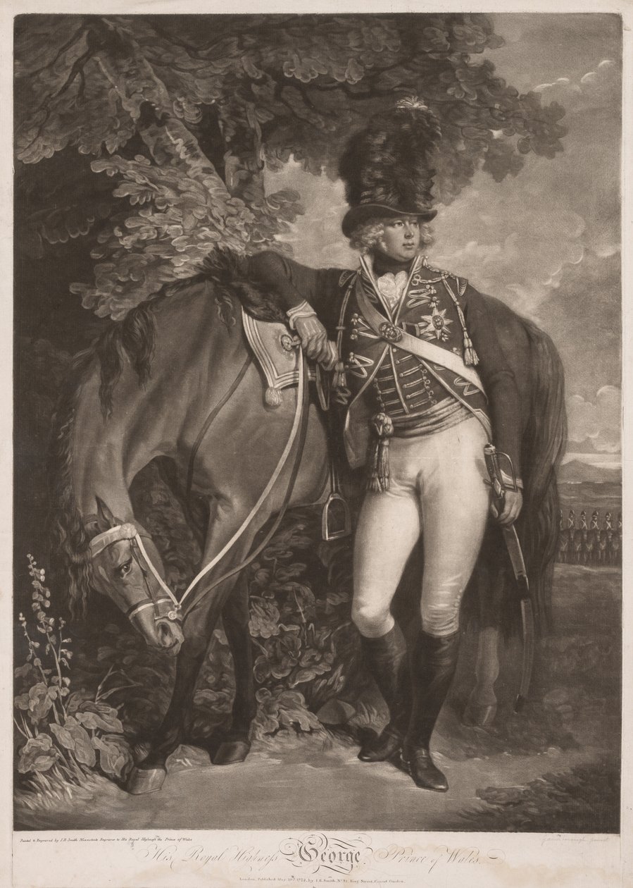 George, princ z Walesu, 1792. od John Raphael Smith