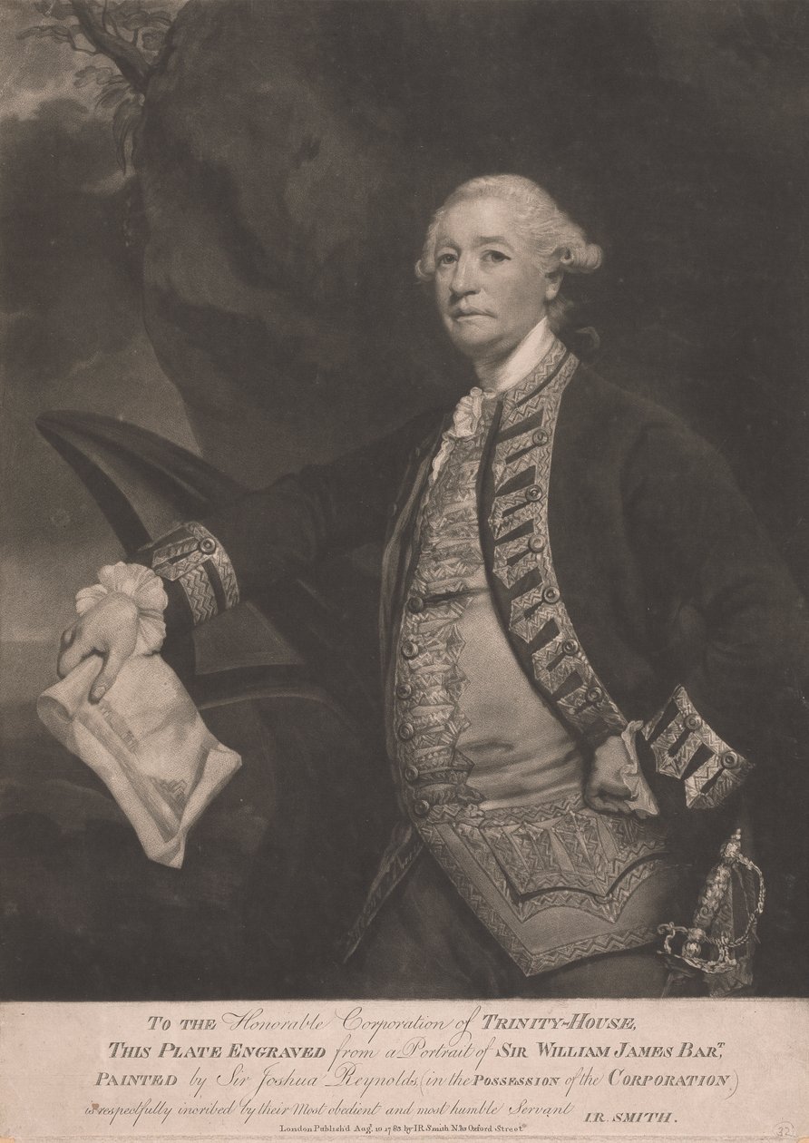 Sir William James od John Raphael Smith