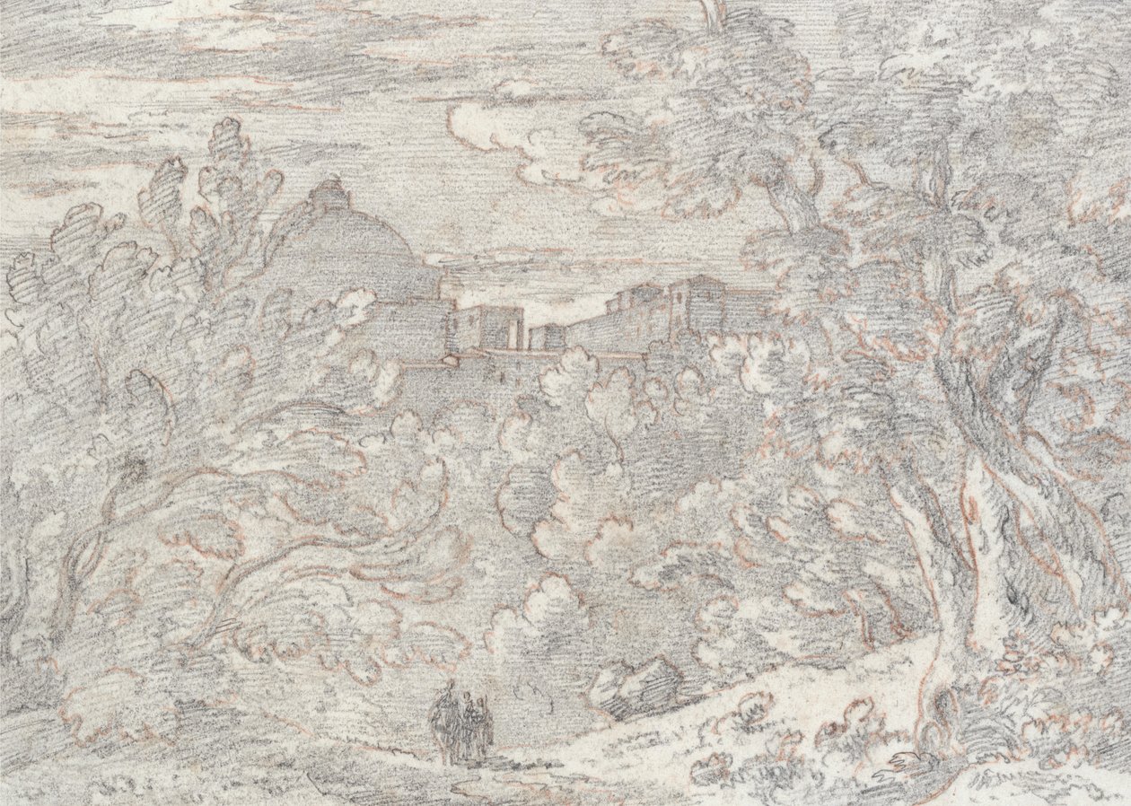 Ariccia od John Robert Cozens