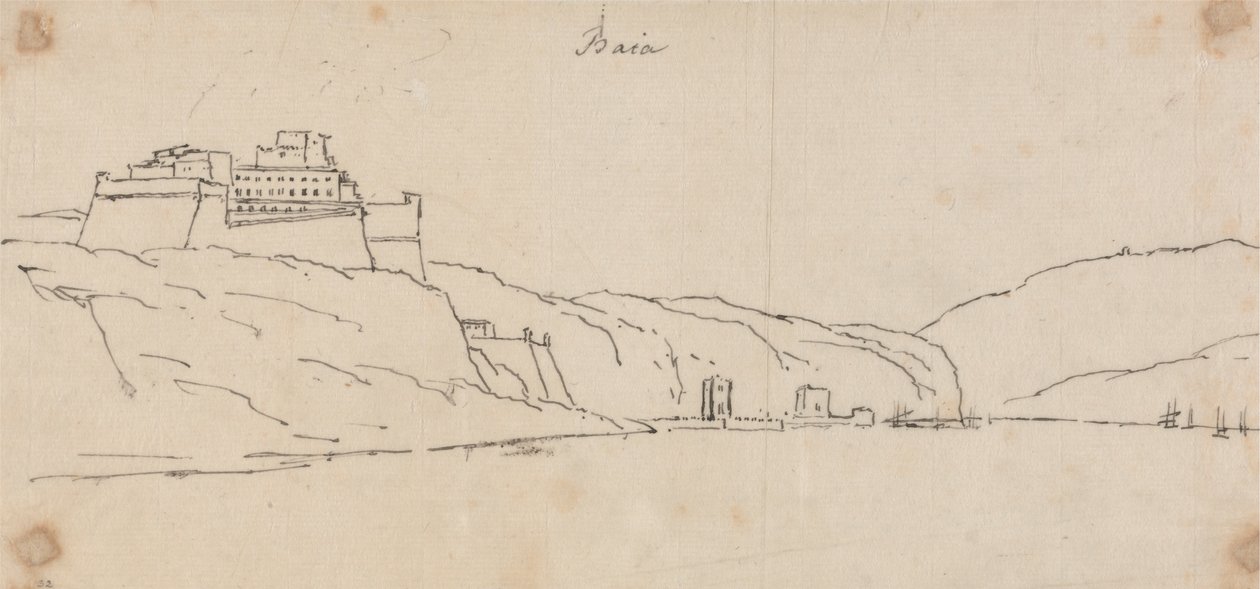 Baia, Itálie od John Robert Cozens