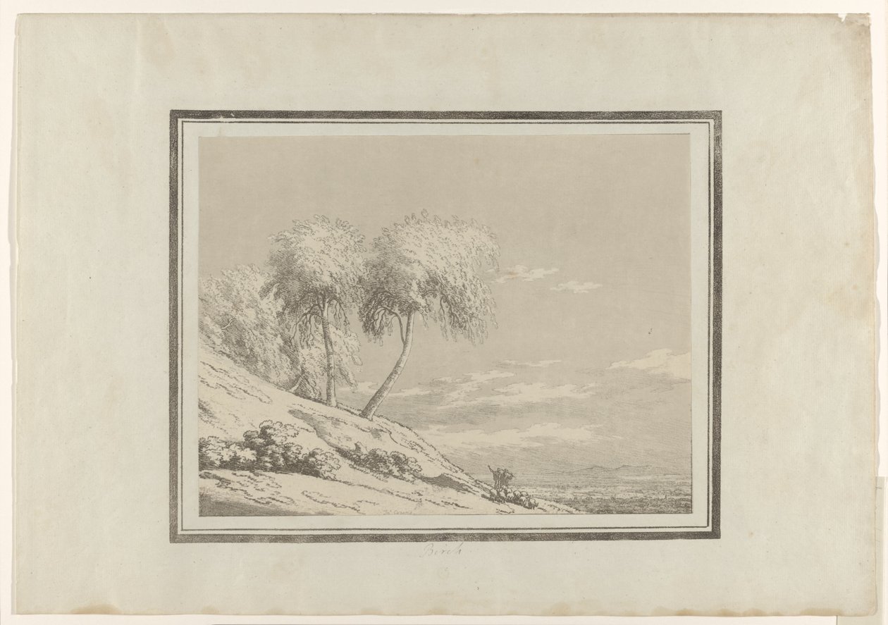 Bříza od John Robert Cozens