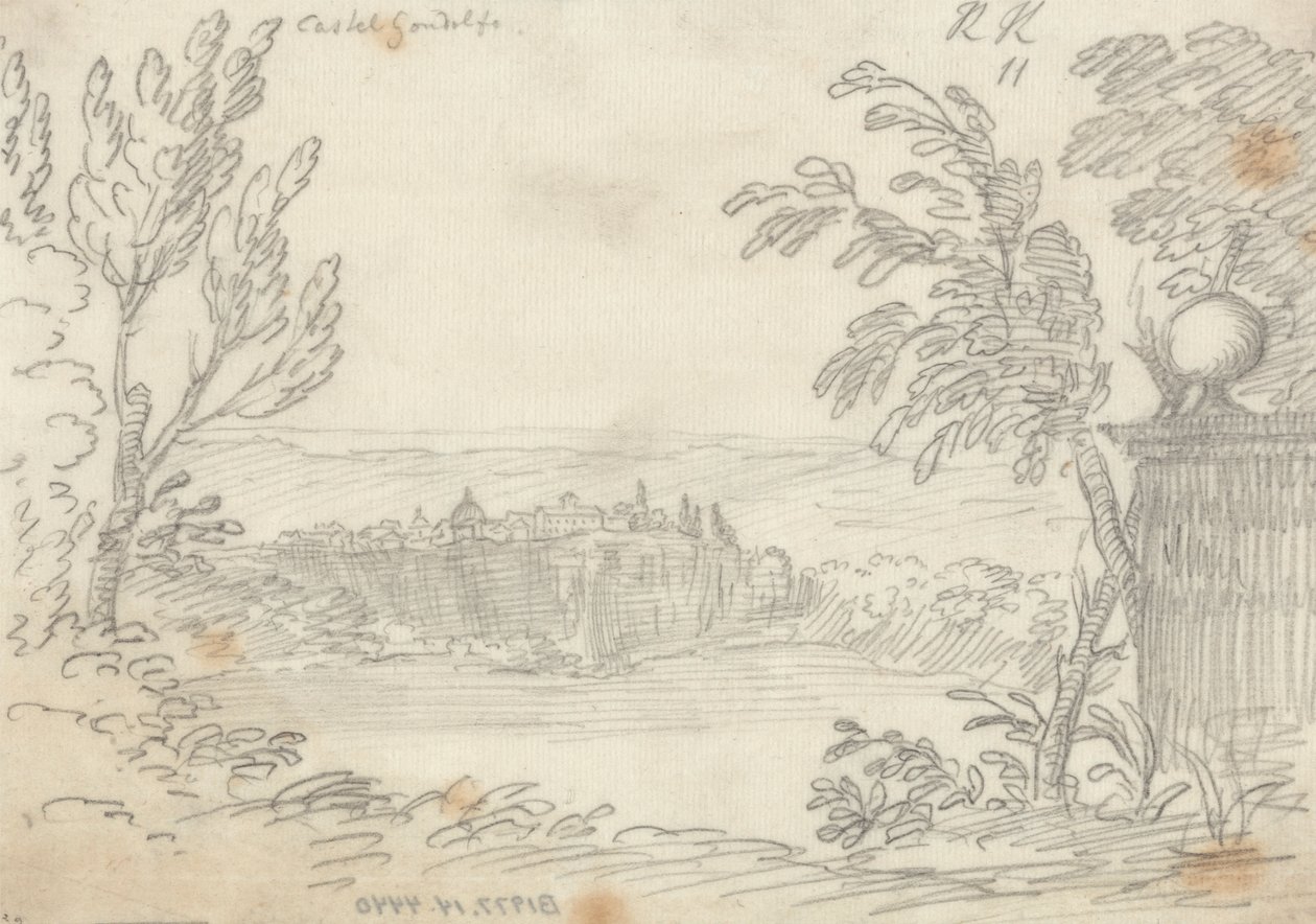 Castelgandolfo od John Robert Cozens