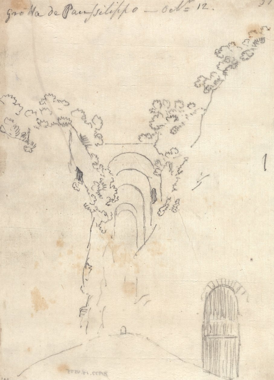 Grotta Posillipo od John Robert Cozens