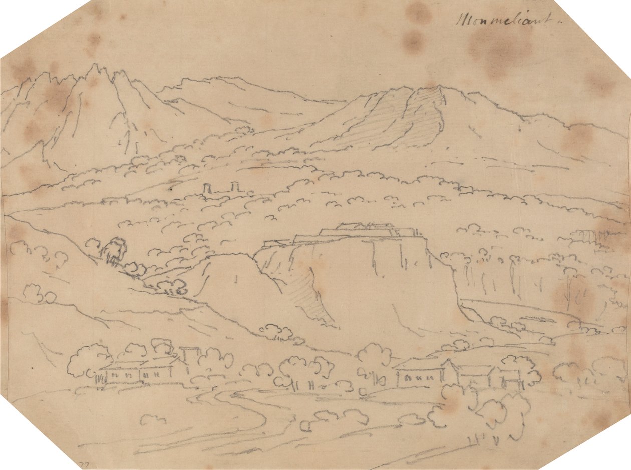 Monmeliant od John Robert Cozens