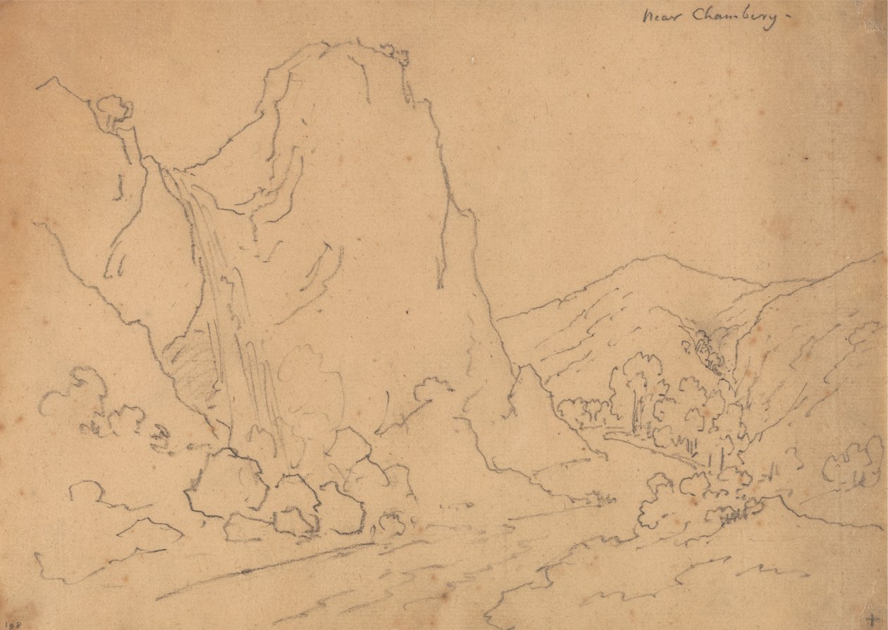 Nedaleko Chambery od John Robert Cozens