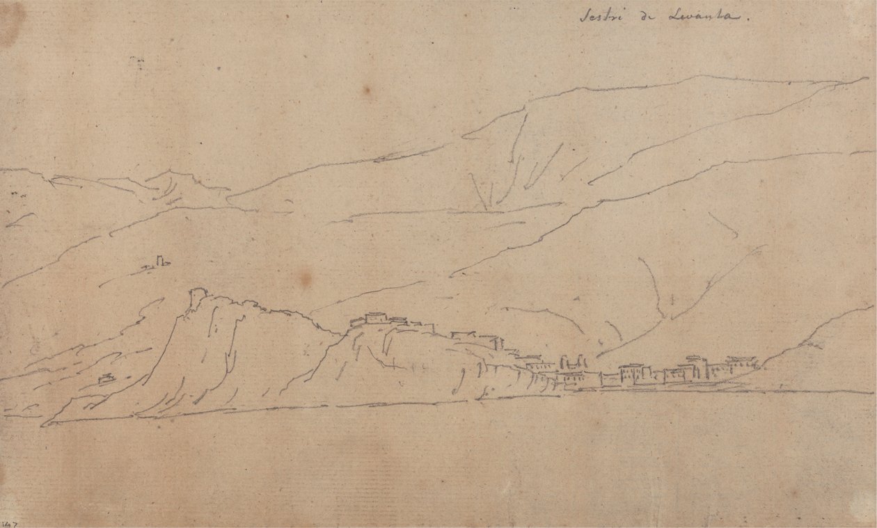 Sestri di Levante od John Robert Cozens